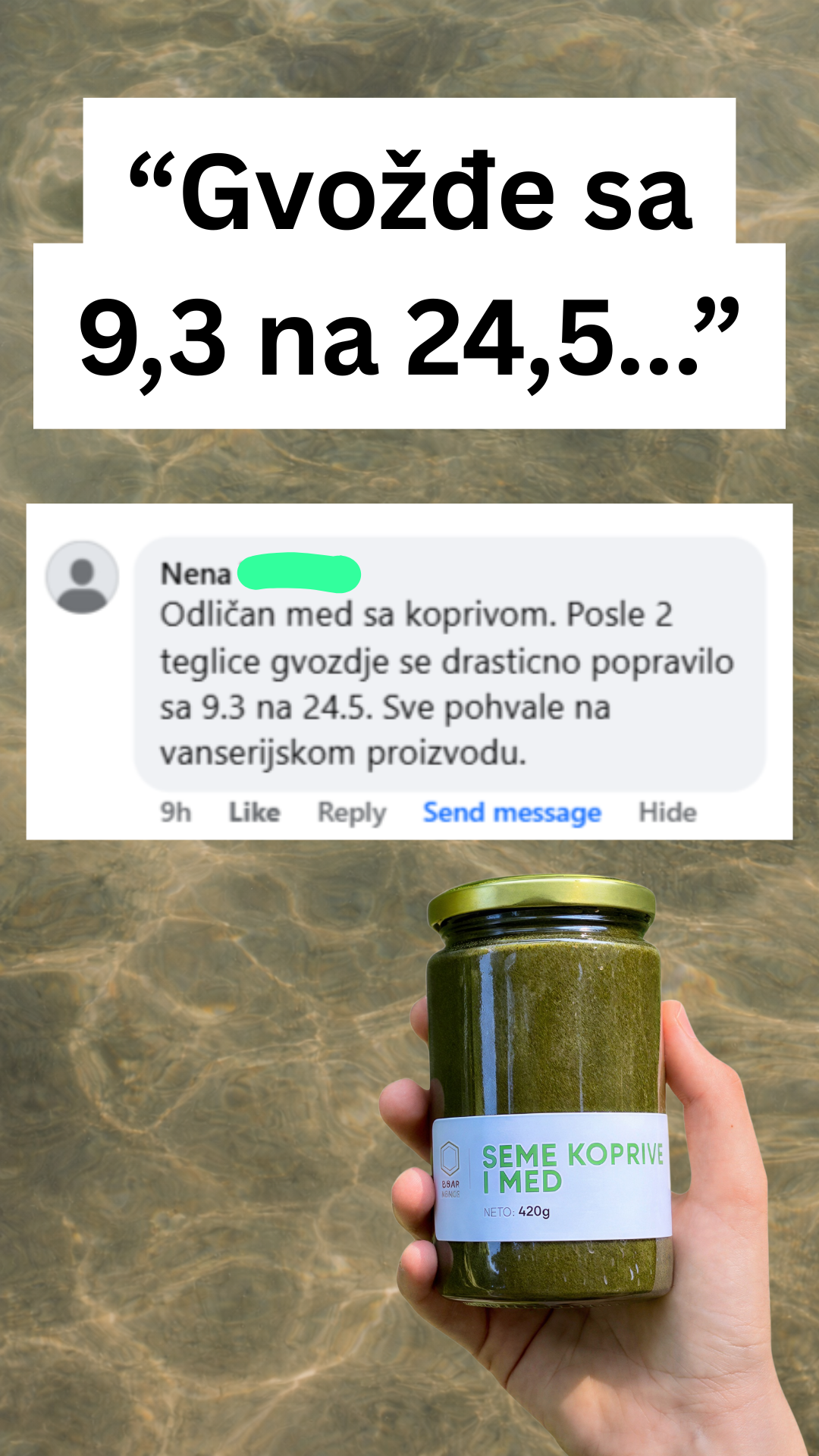 Čuvar Košnice Facebook ad from Jun 24, 2026