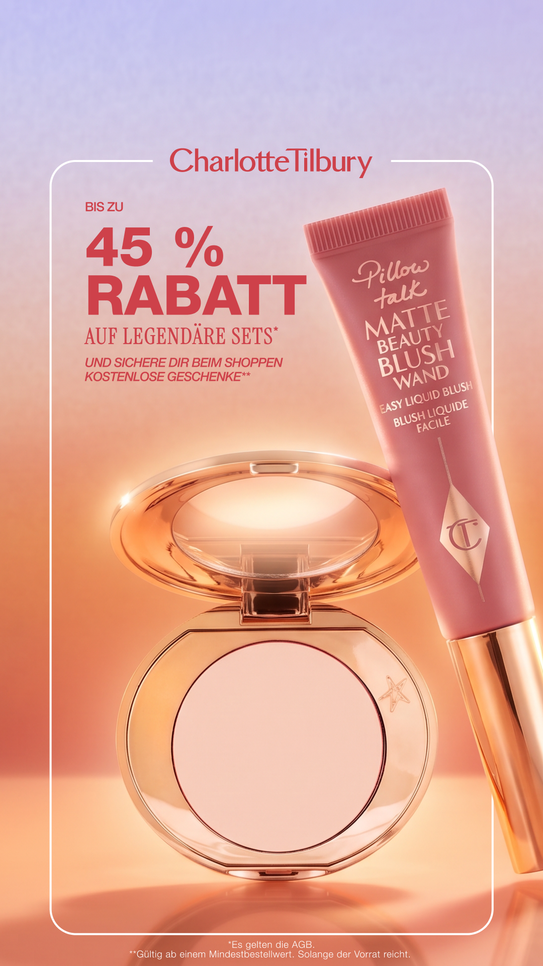 Charlotte Tilbury Facebook ad
