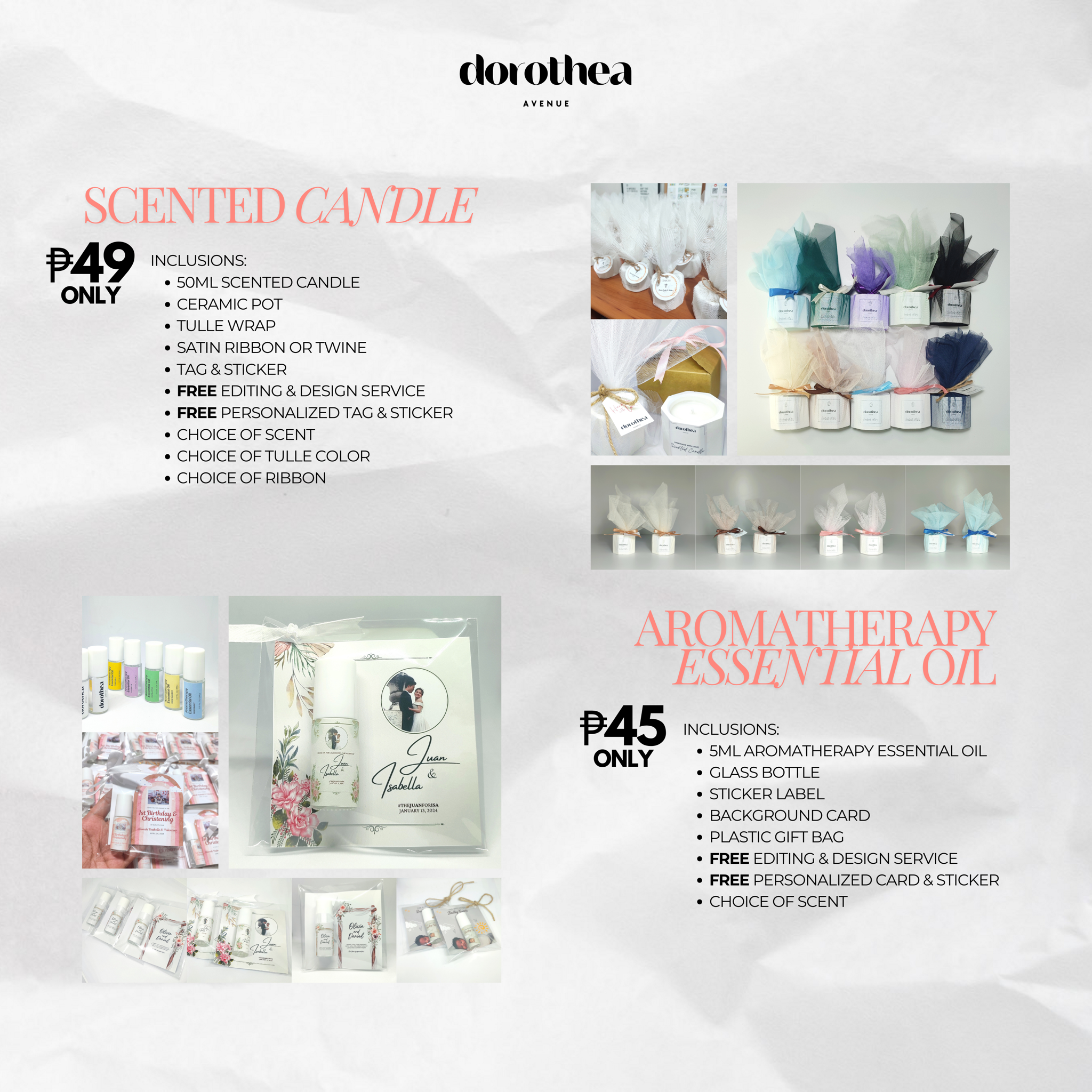 Dorothea Avenue Facebook ad: Chat in Messenger