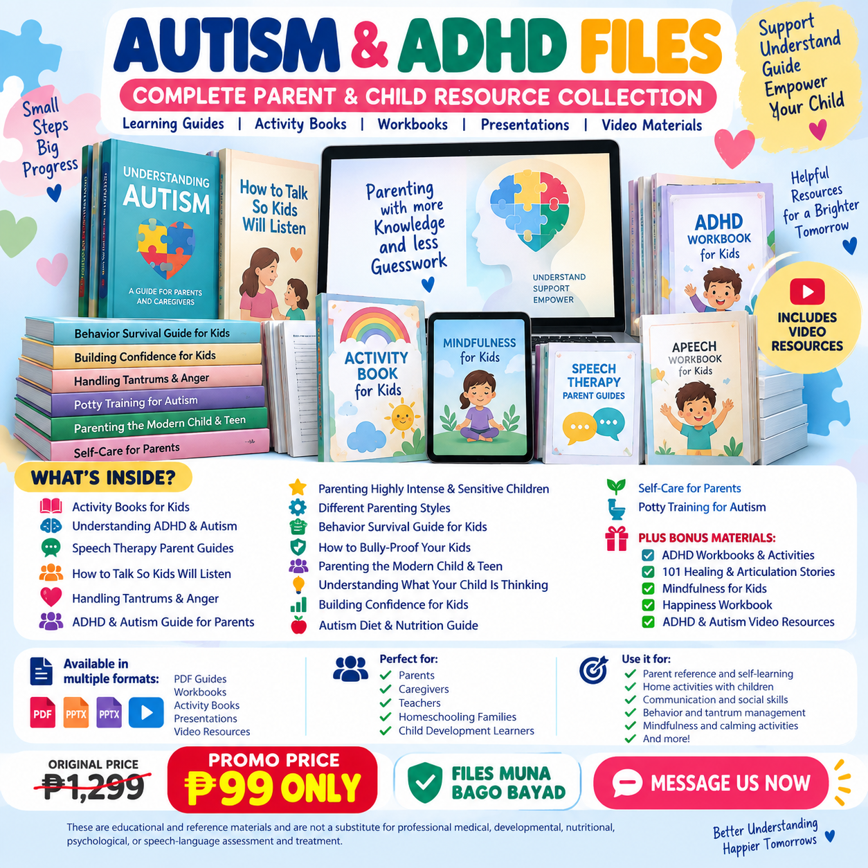Autism and Adhd Parent Guide Facebook ad