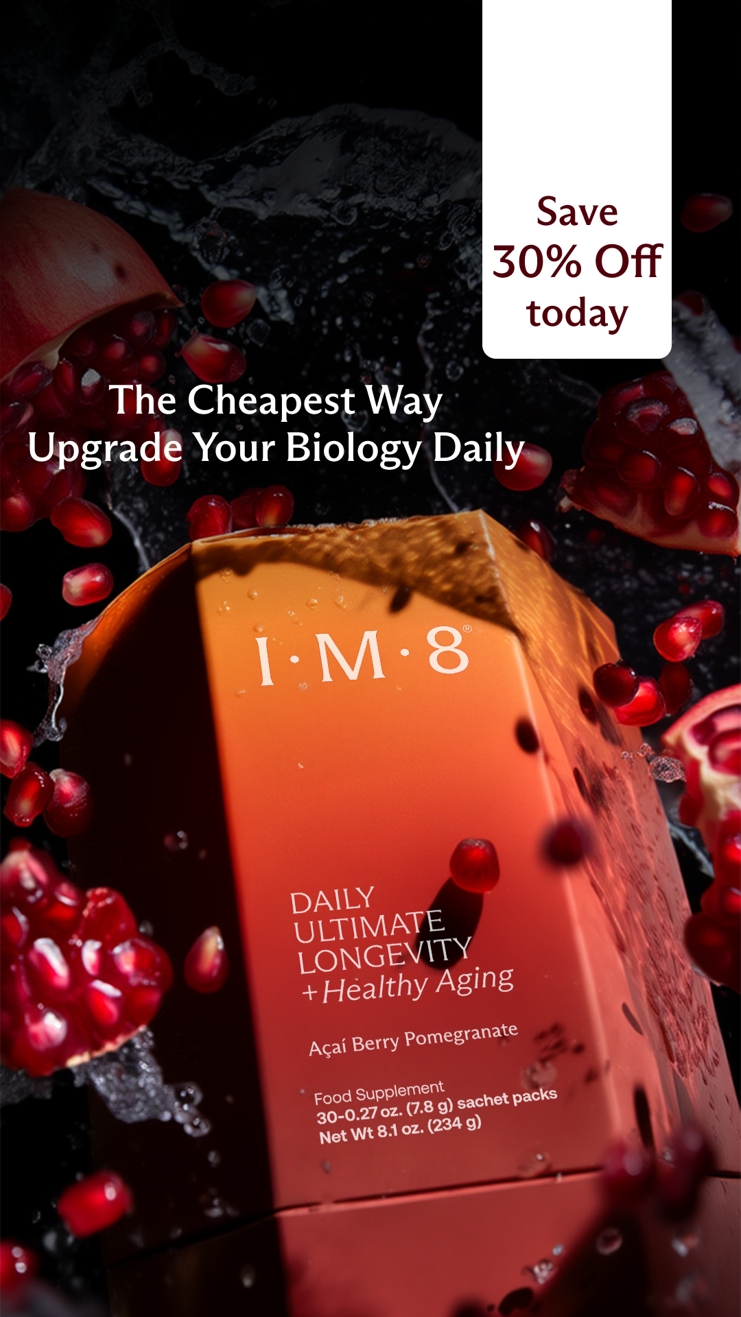 IM8 Global Facebook ad