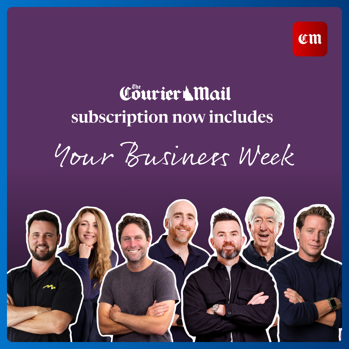 Courier Mail Facebook ad