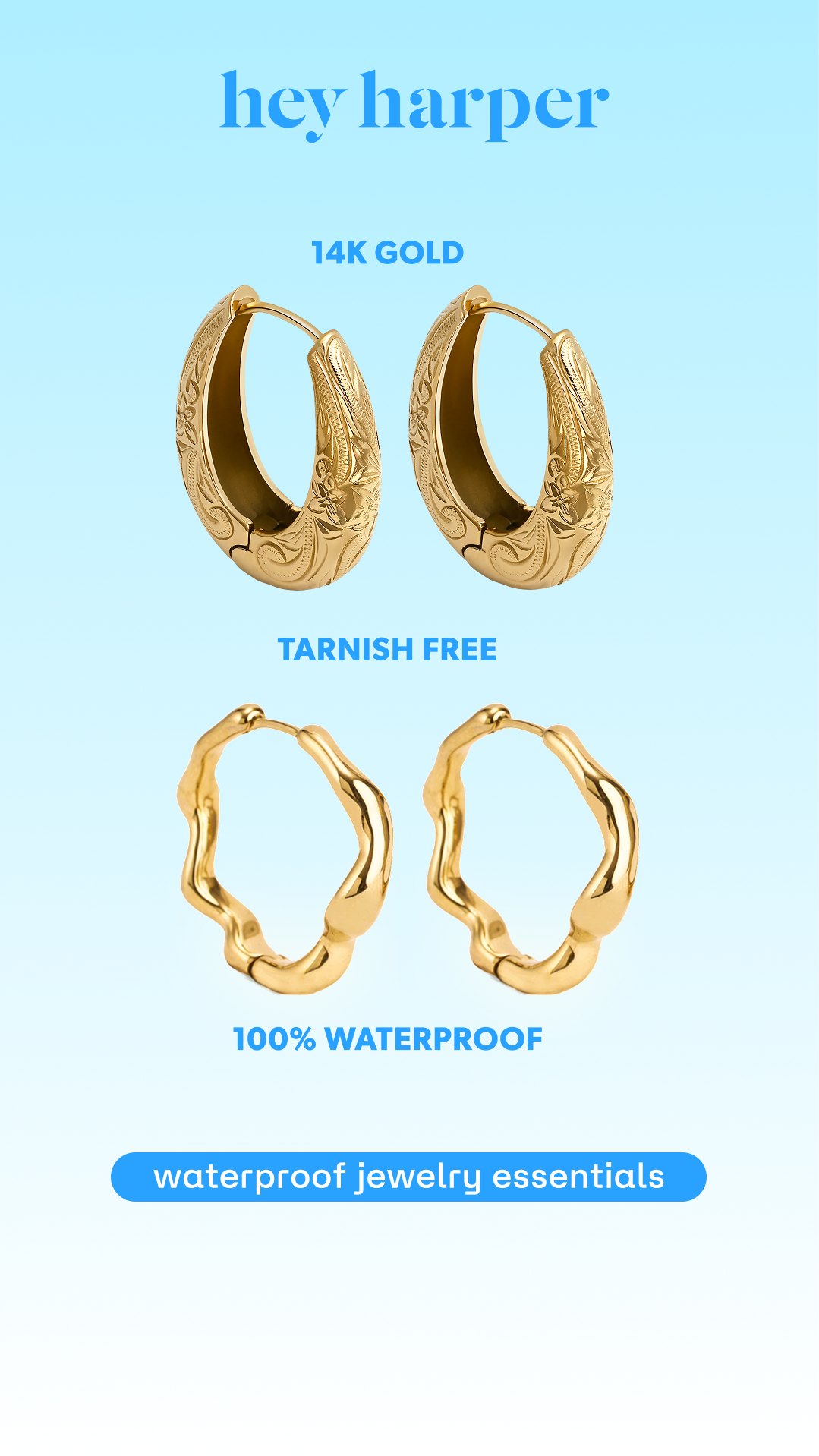 Hey Harper Facebook ad