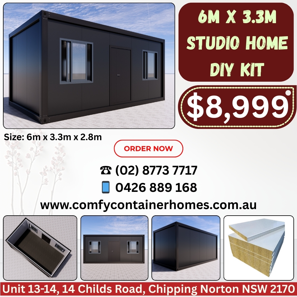 Comfy Container Homes Facebook ad: Looking for extra space without the hassle of…