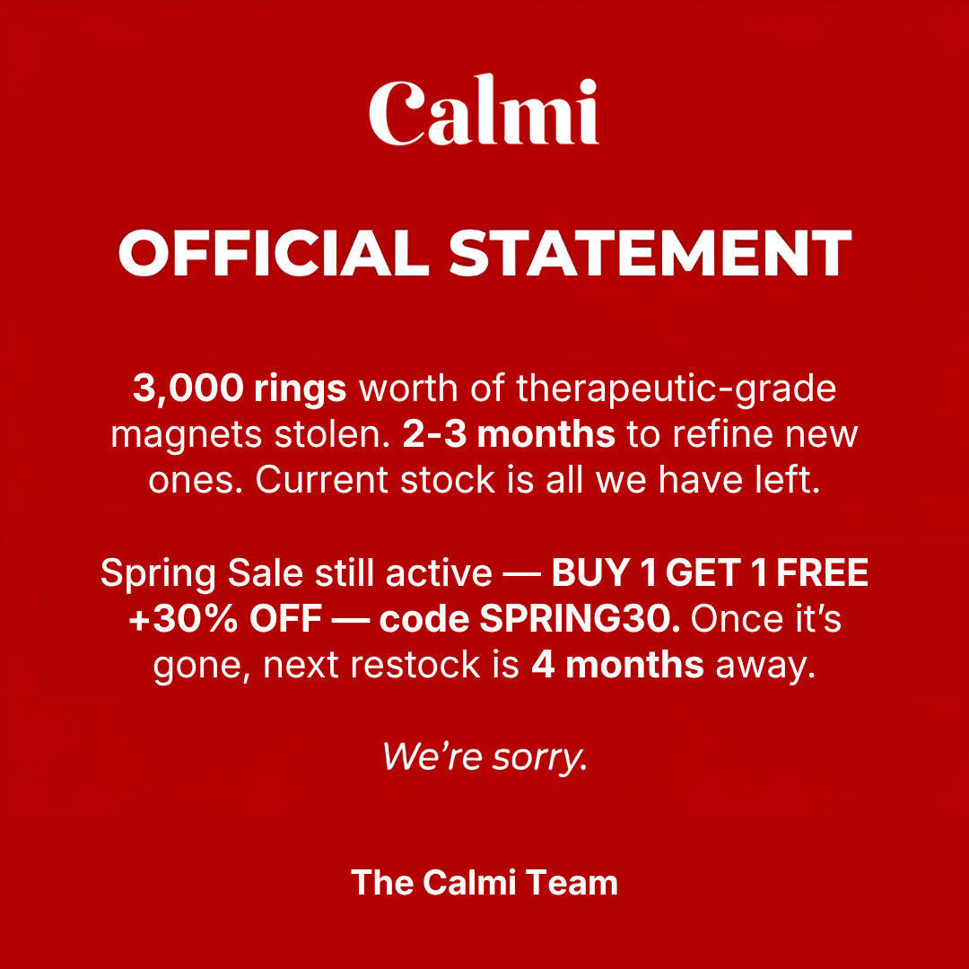 Calmi Facebook ad