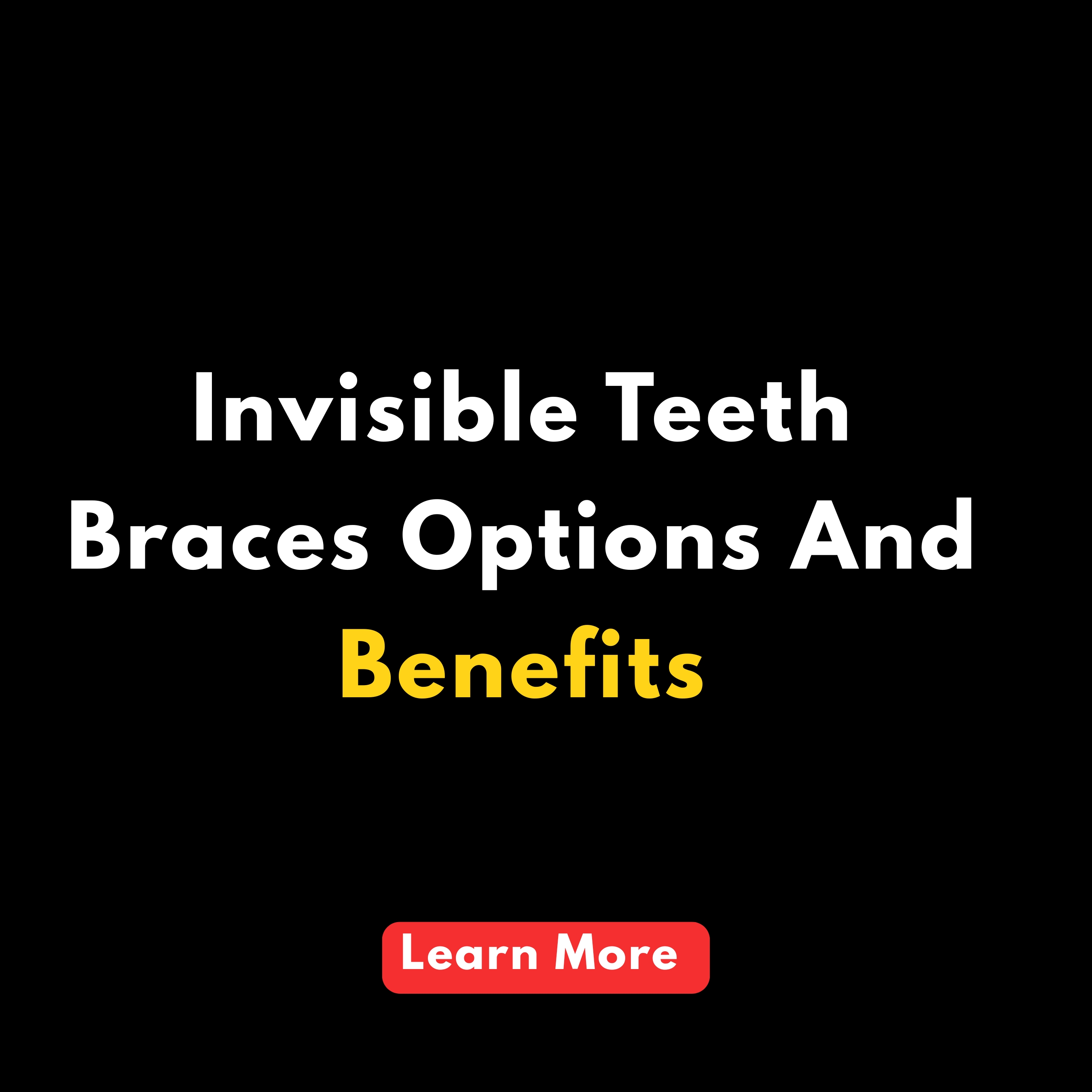 Quick Life Advice Facebook ad: Learn About Invisible Teeth Braces Options and How They Work