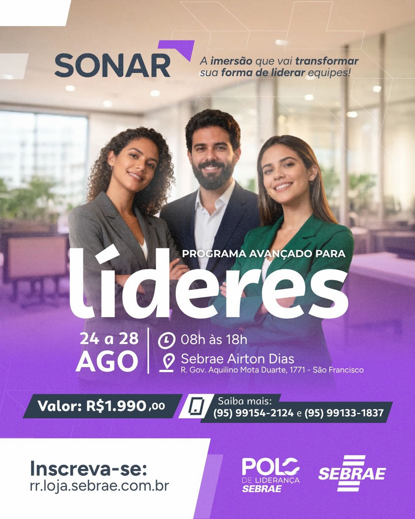 Sebrae Roraima Facebook ad: Portal Sebrae - Roraima