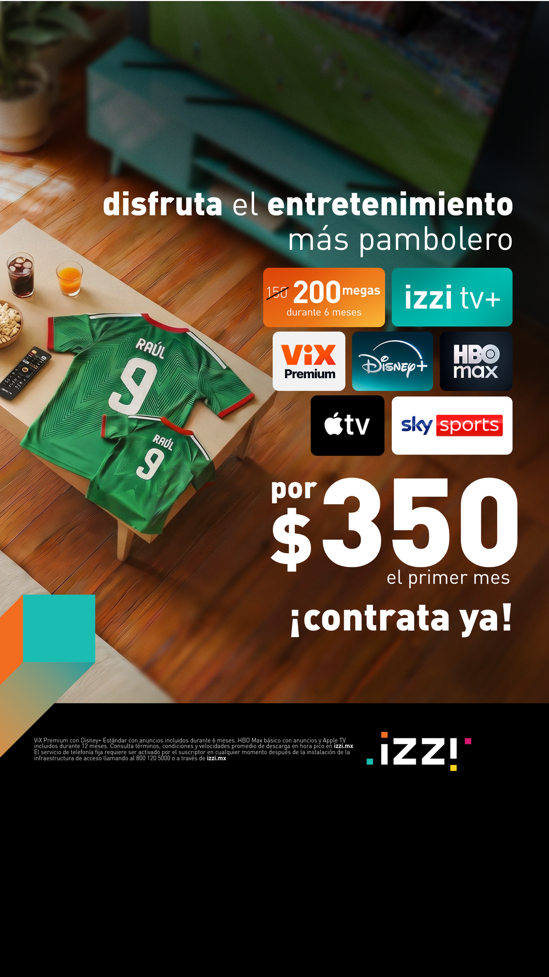 izzi telecom Facebook ad
