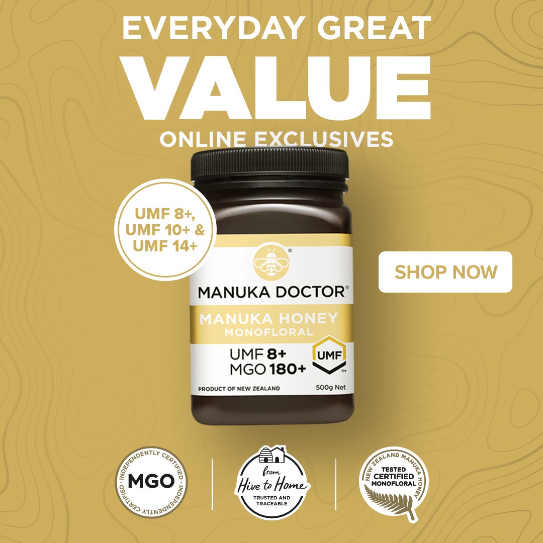 Manuka Doctor New Zealand Facebook ad