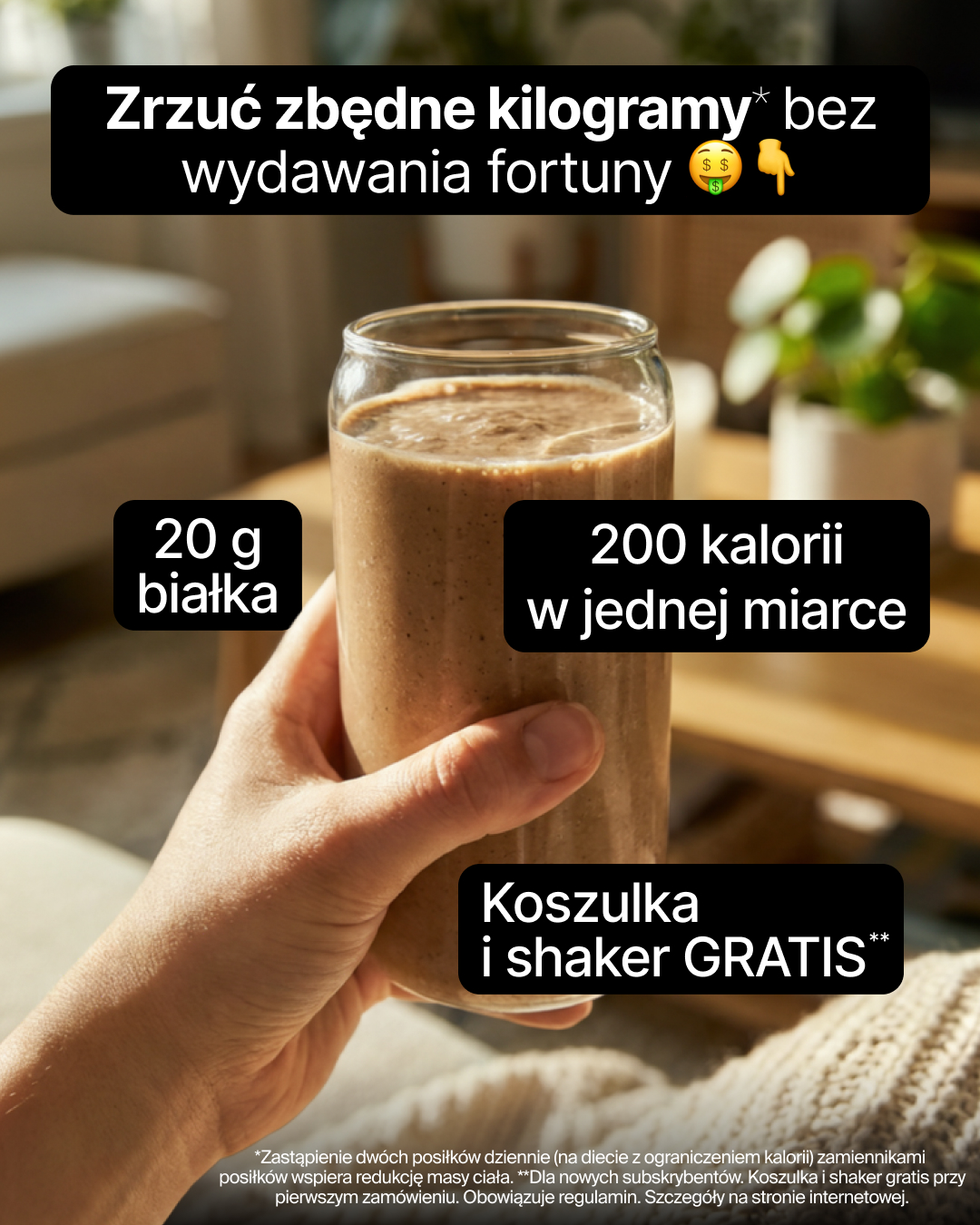 Huel Facebook ad
