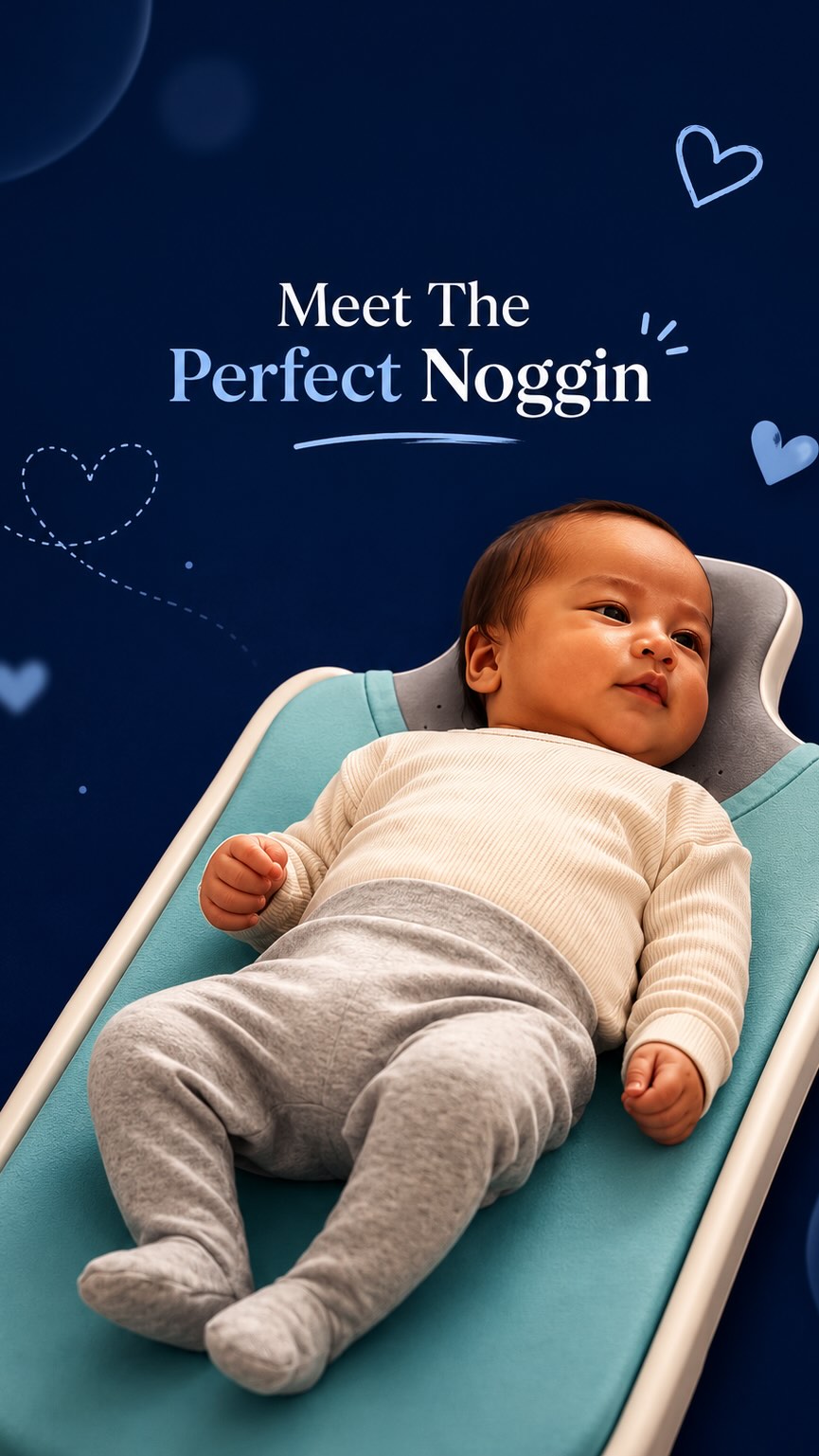 Perfect Noggin Infant Sleep Solution Facebook ad: 20,000+ families didn’t find this by accident.
