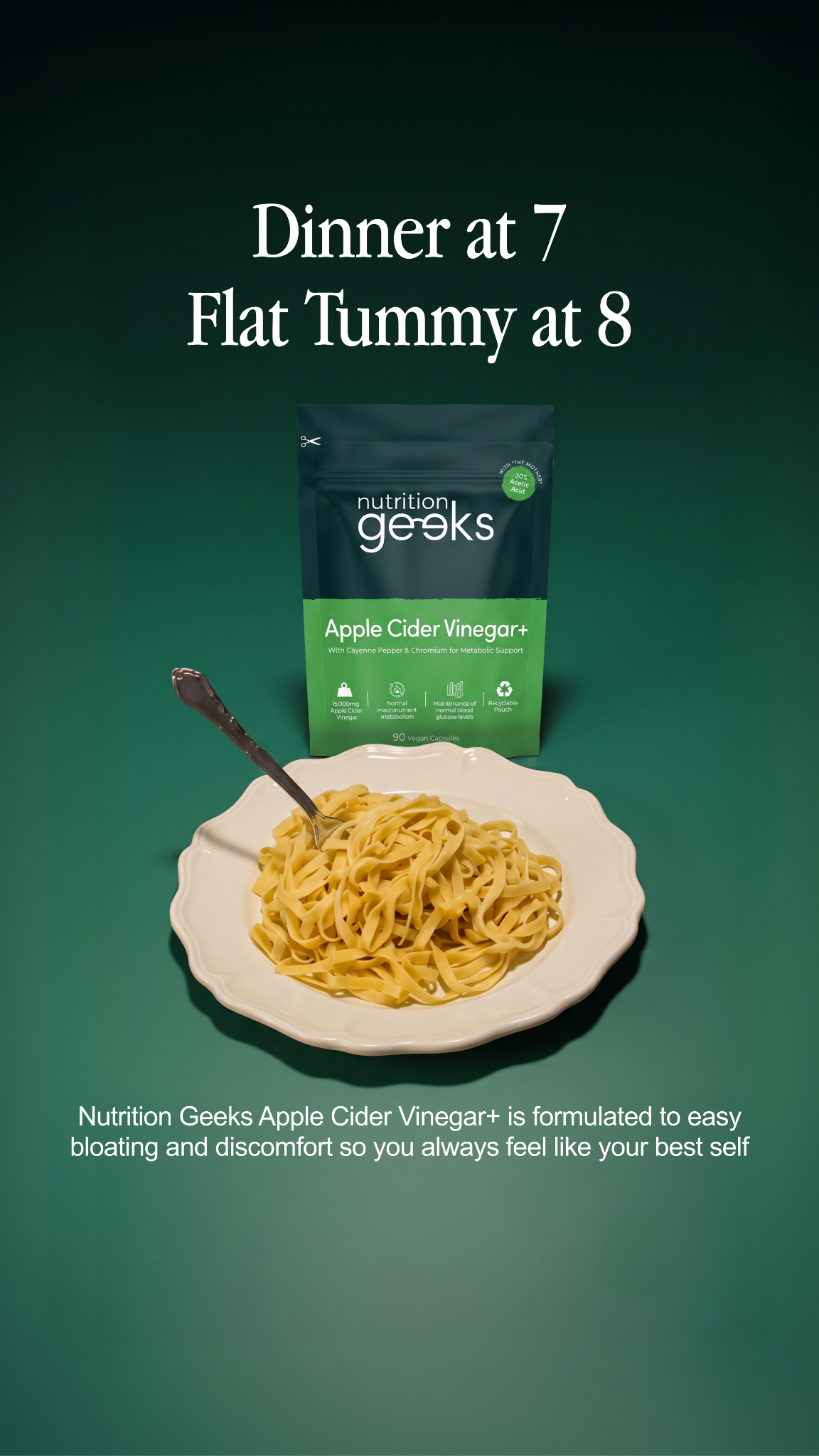 Nutrition Geeks Facebook ad
