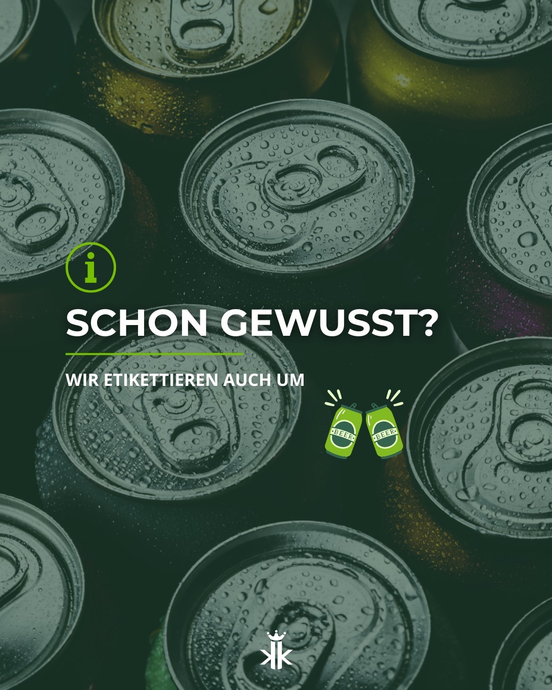 Drinkking Facebook ad: Dosen aus Versehen falsch bedruckt?