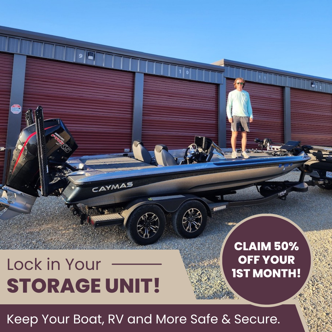 LOZ Boat & RV Storage Facebook ad from Mar 27, 2024