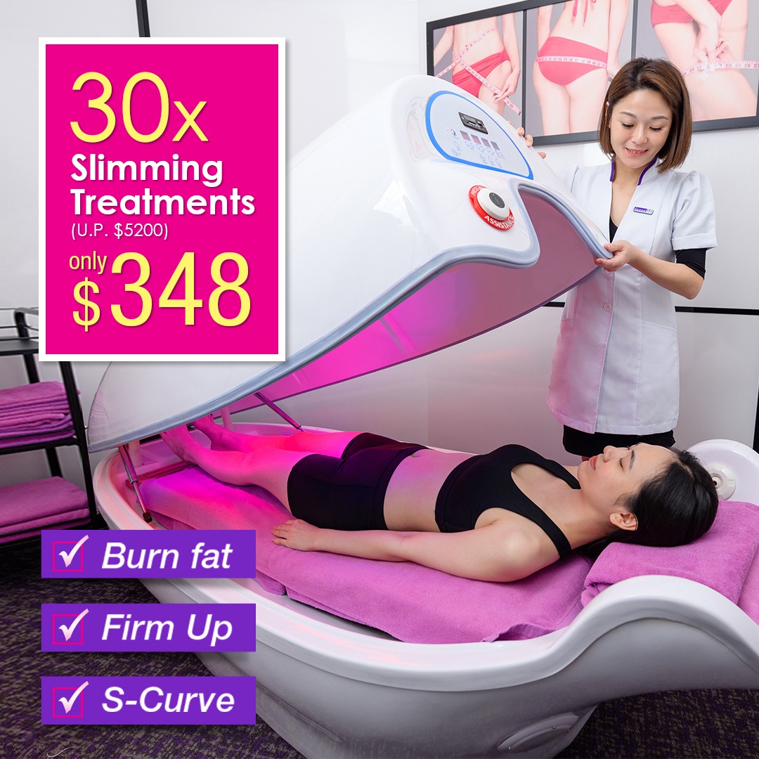 Dorra Slimming Singapore Facebook ad: 100 Slimming Packages Up for Grabs!
