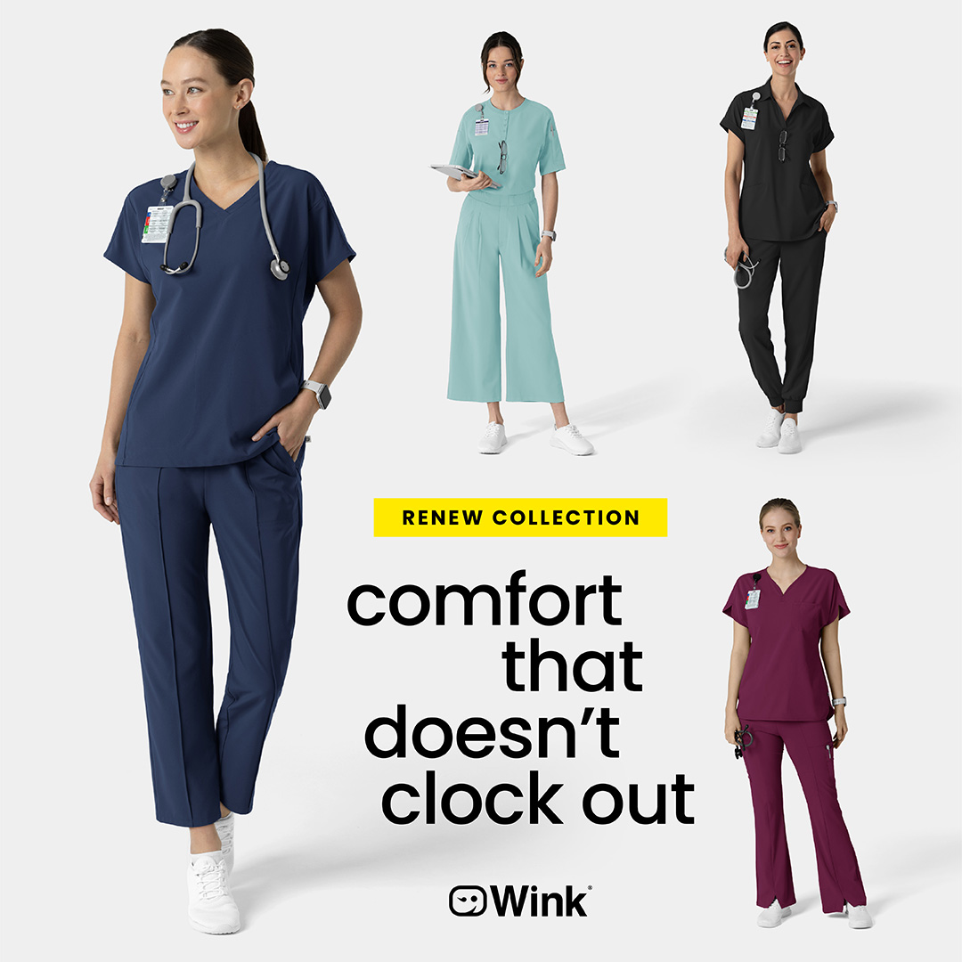 Wink Scrubs Facebook ad