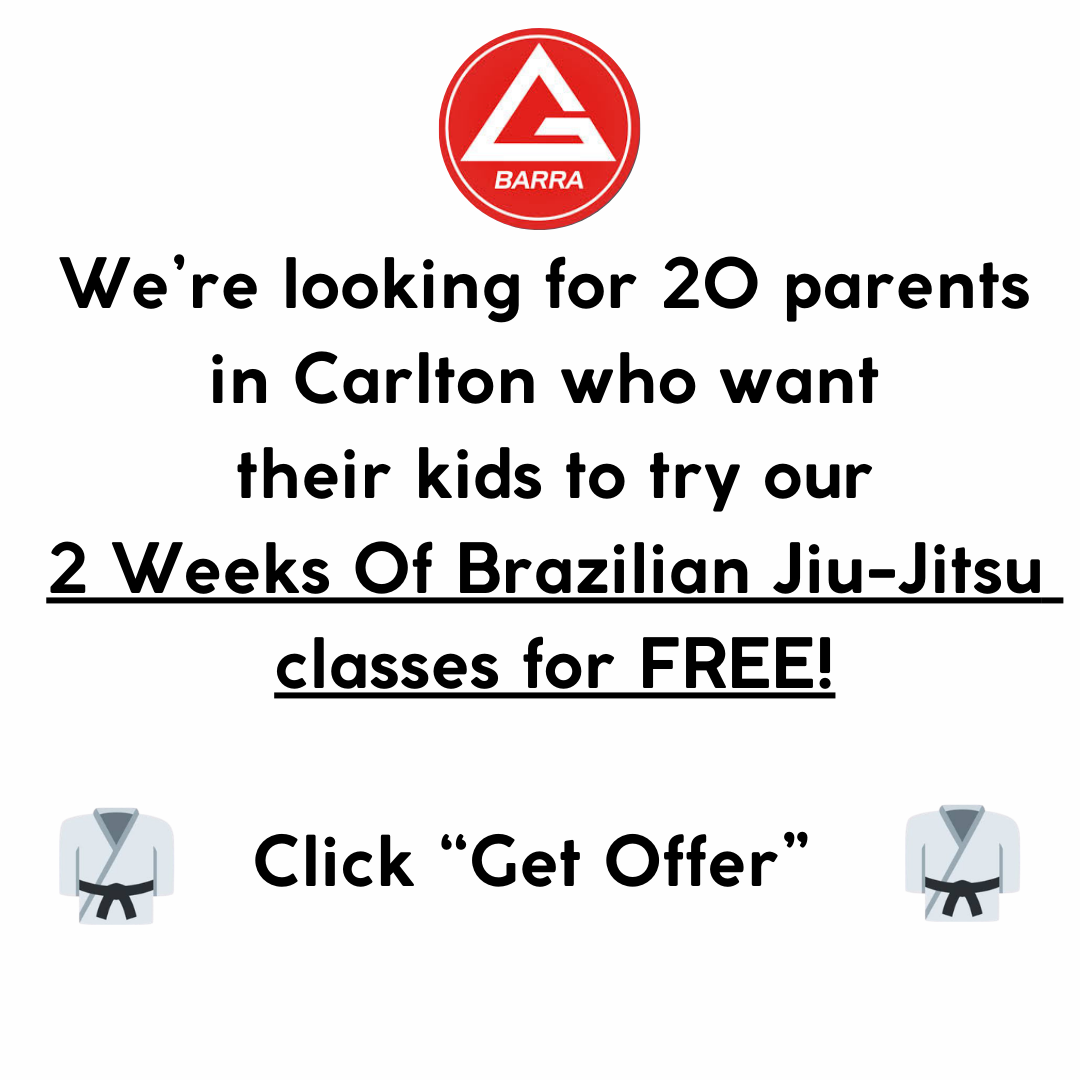 Gracie Barra Carlton Facebook ad
