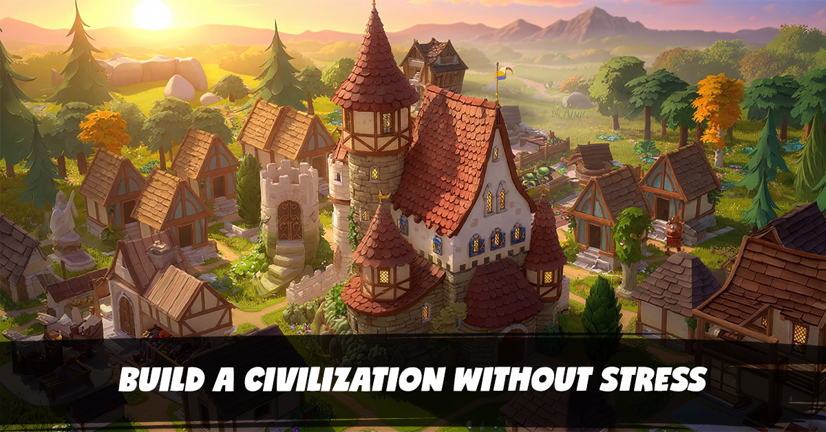 Heroes of History Facebook ad: Your peaceful empire awaits