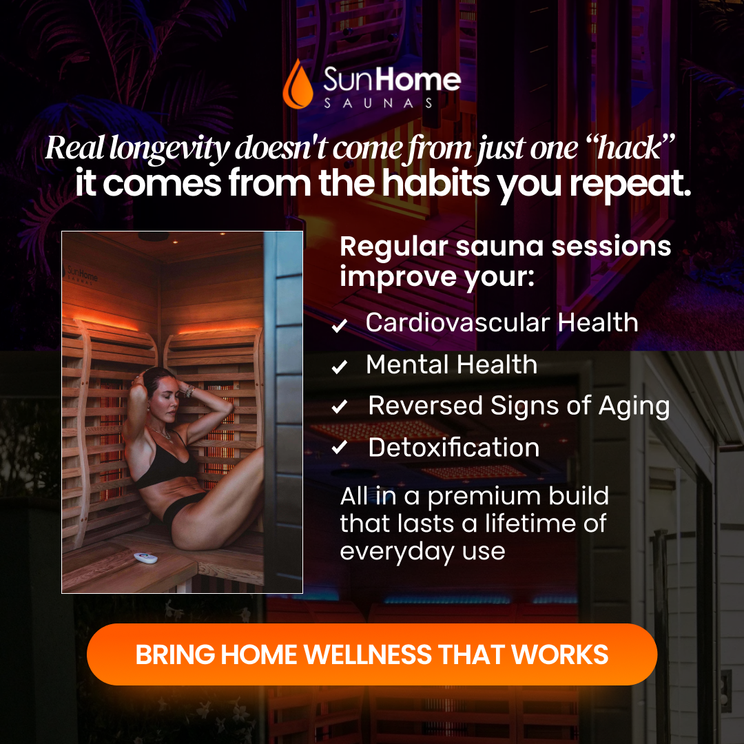 Sun Home Saunas Facebook ad