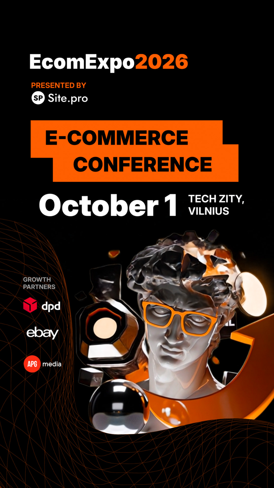 Ecomexpo Facebook ad: The Baltic's Largest E-Com Event