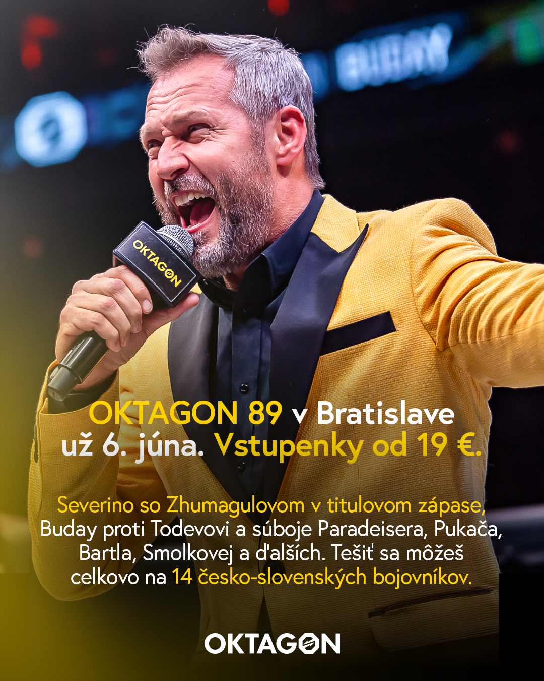 OKTAGON MMA Facebook ad from May 6, 2026