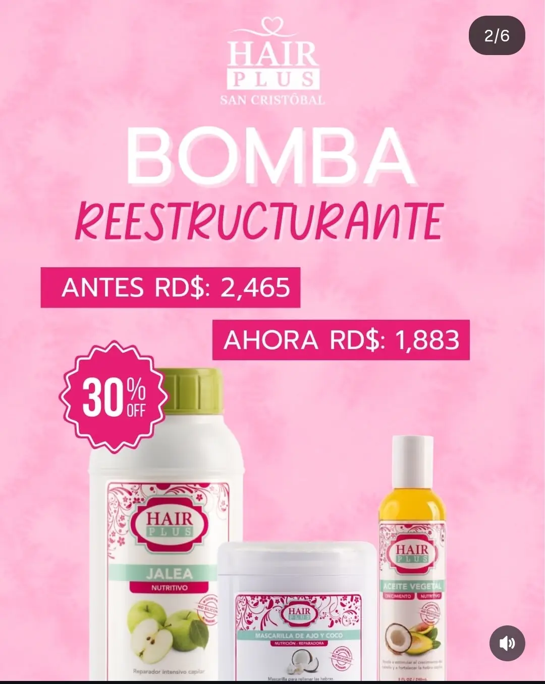 hairpluslastaranas Facebook ad