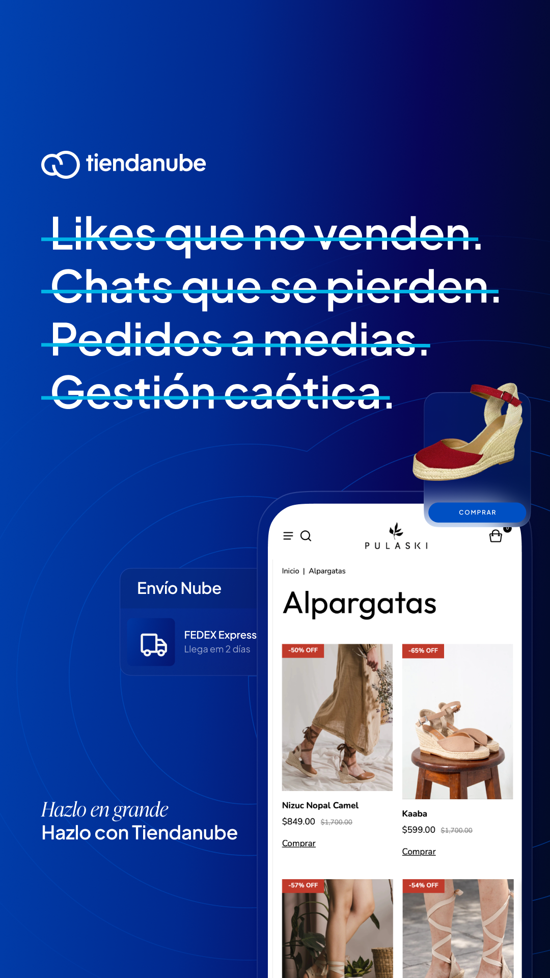 Tiendanube México Facebook ad