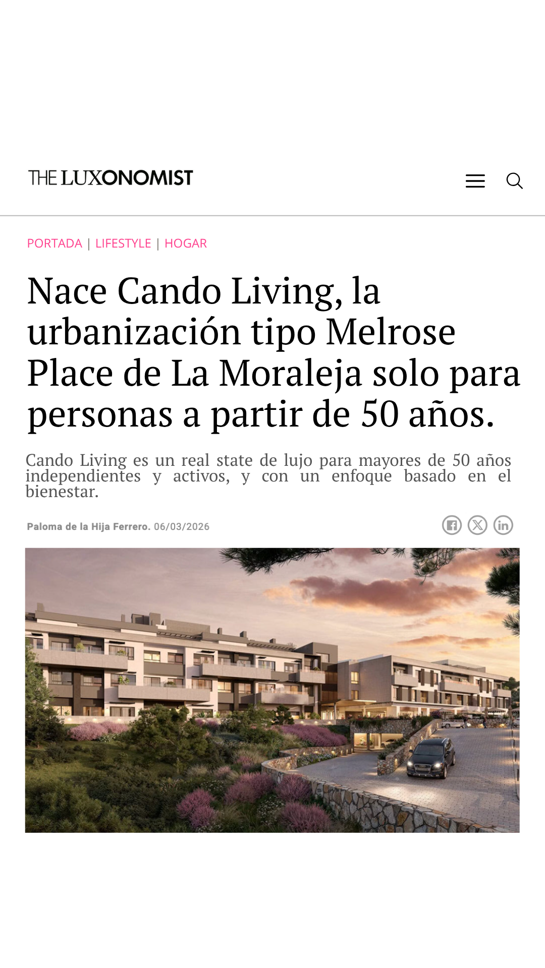 CANDO Senior Living Facebook ad from Apr 10, 2026