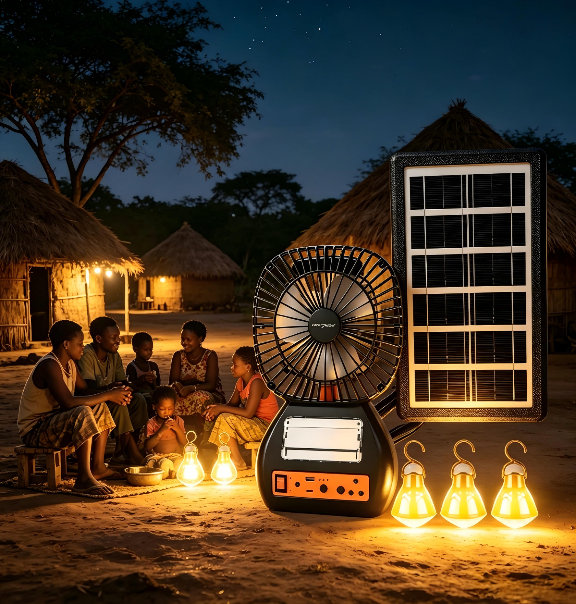 Shenzhen Sanjing Technology Co., Ltd. Facebook ad: TiLECC Portable Solar Fan & Light System Kit, 3-in-1 Solar…