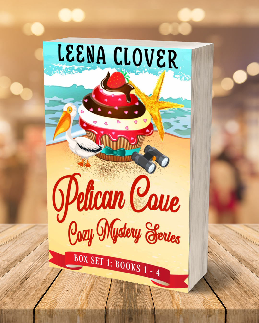 Leena Clover Cozy Mystery Books Facebook ad