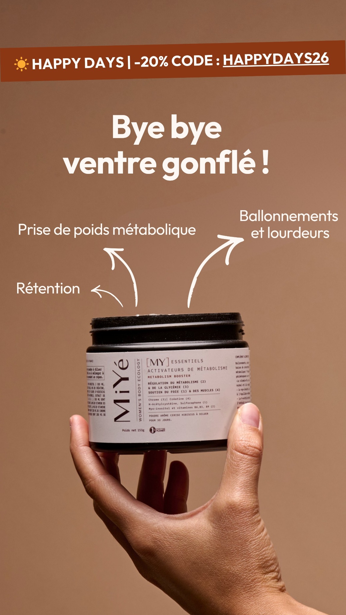 MiYé Facebook ad