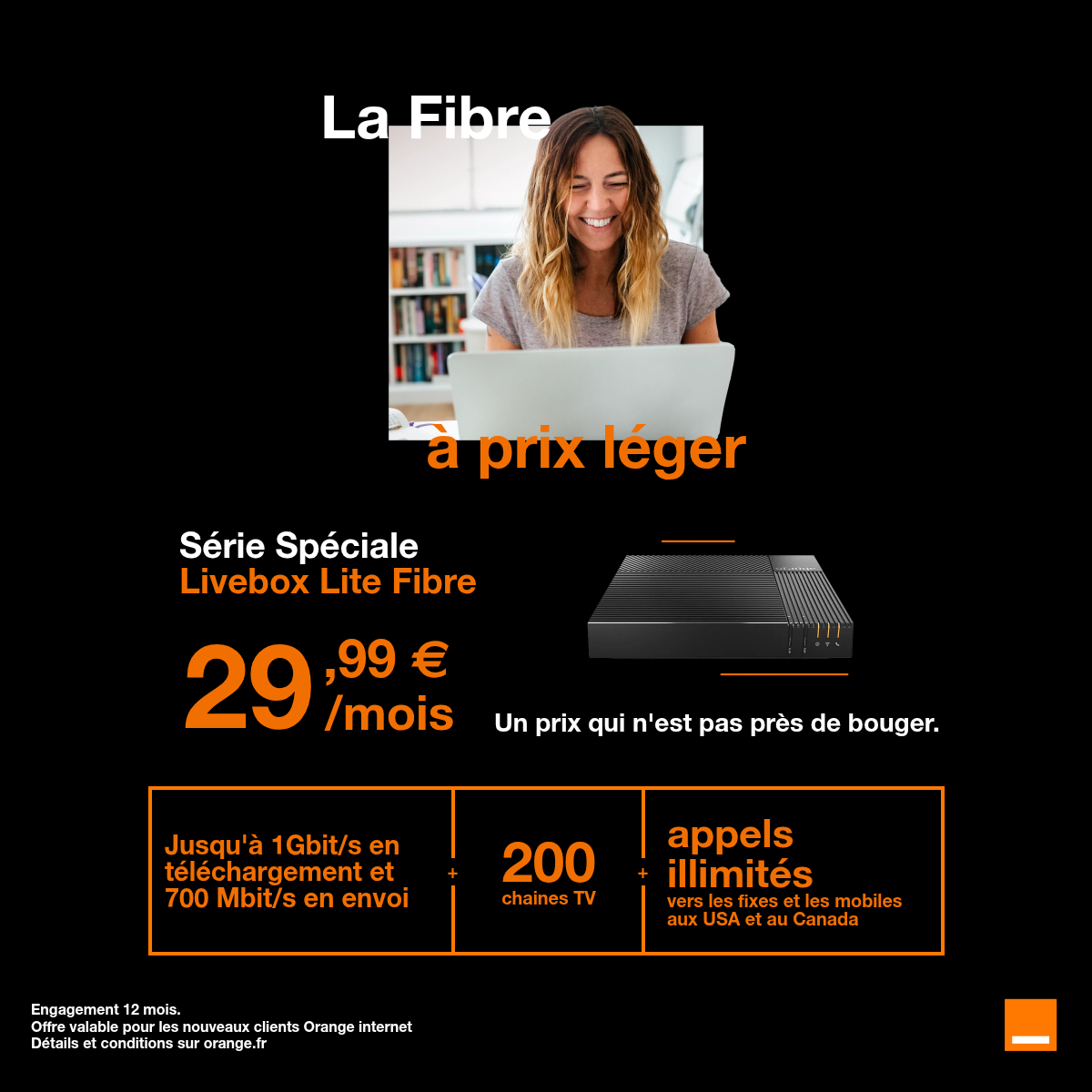 Orange Facebook ad