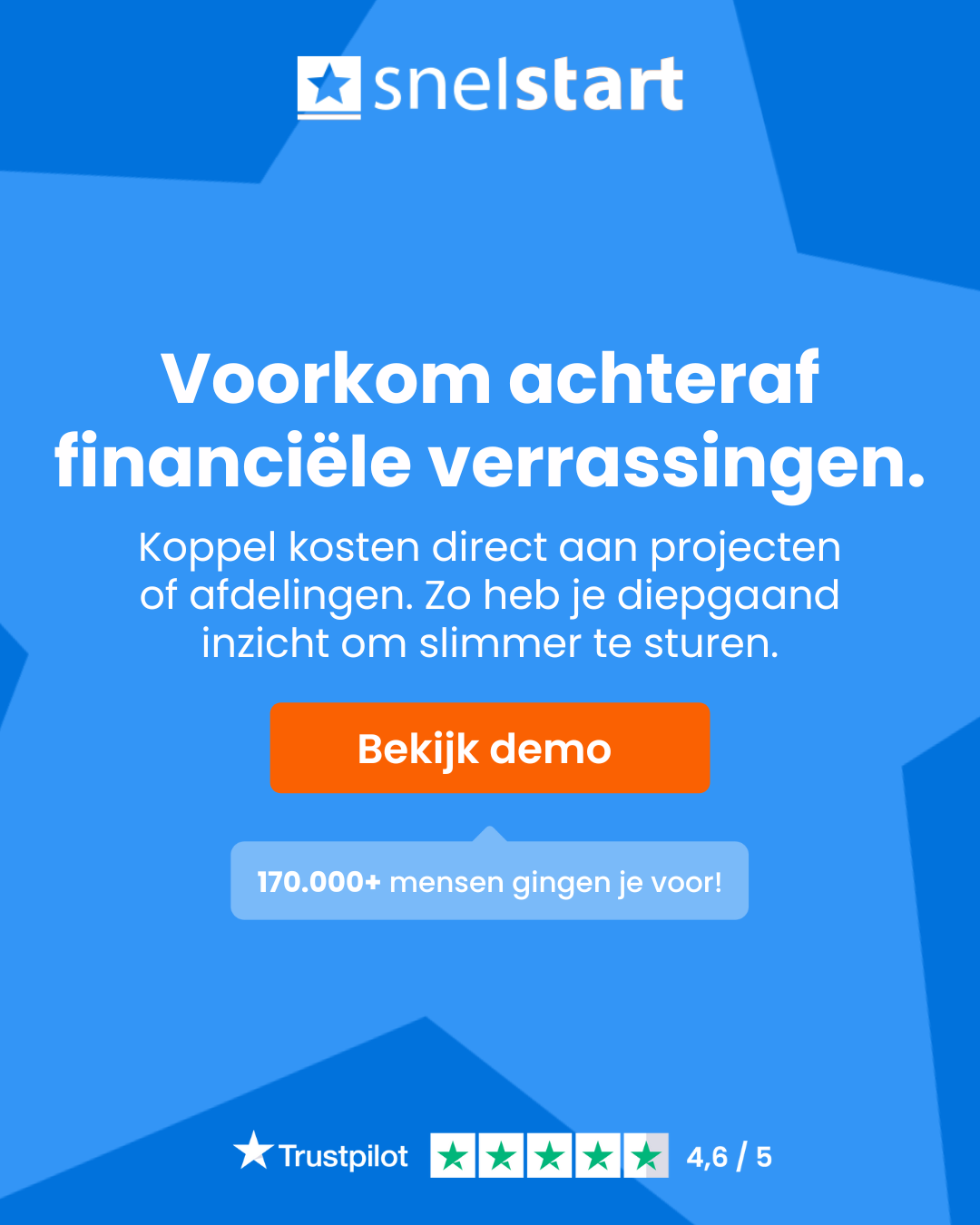SnelStart Facebook ad