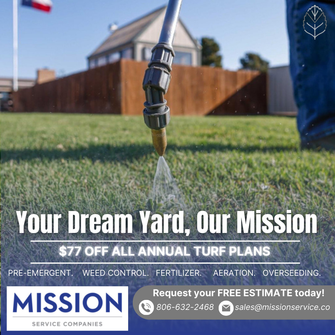 Mission Service Companies, LLC Facebook ad: Mission Turf Solutions