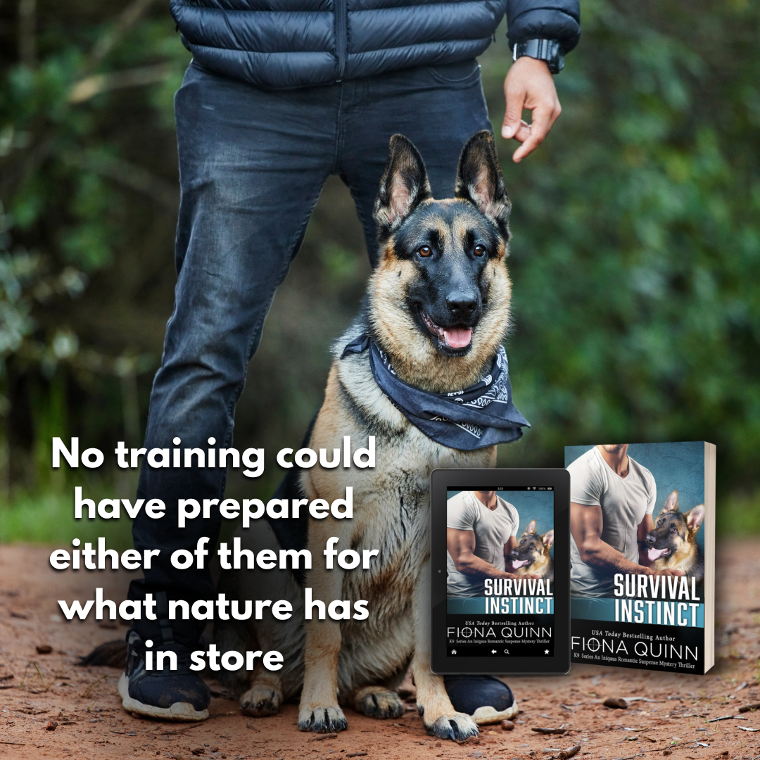 Action Adventure Romance: K9s to the Rescue Facebook ad