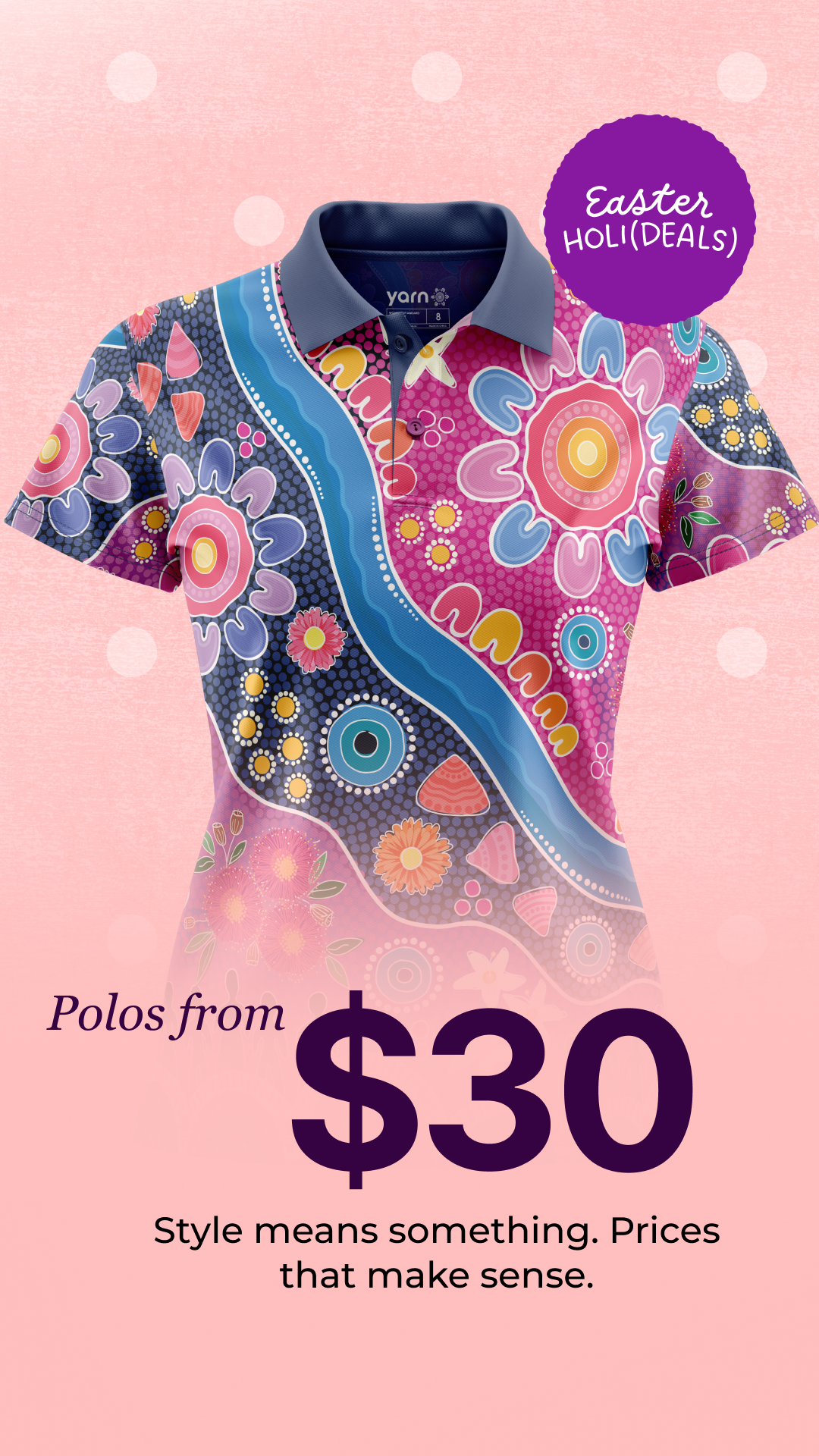 Yarn Facebook ad