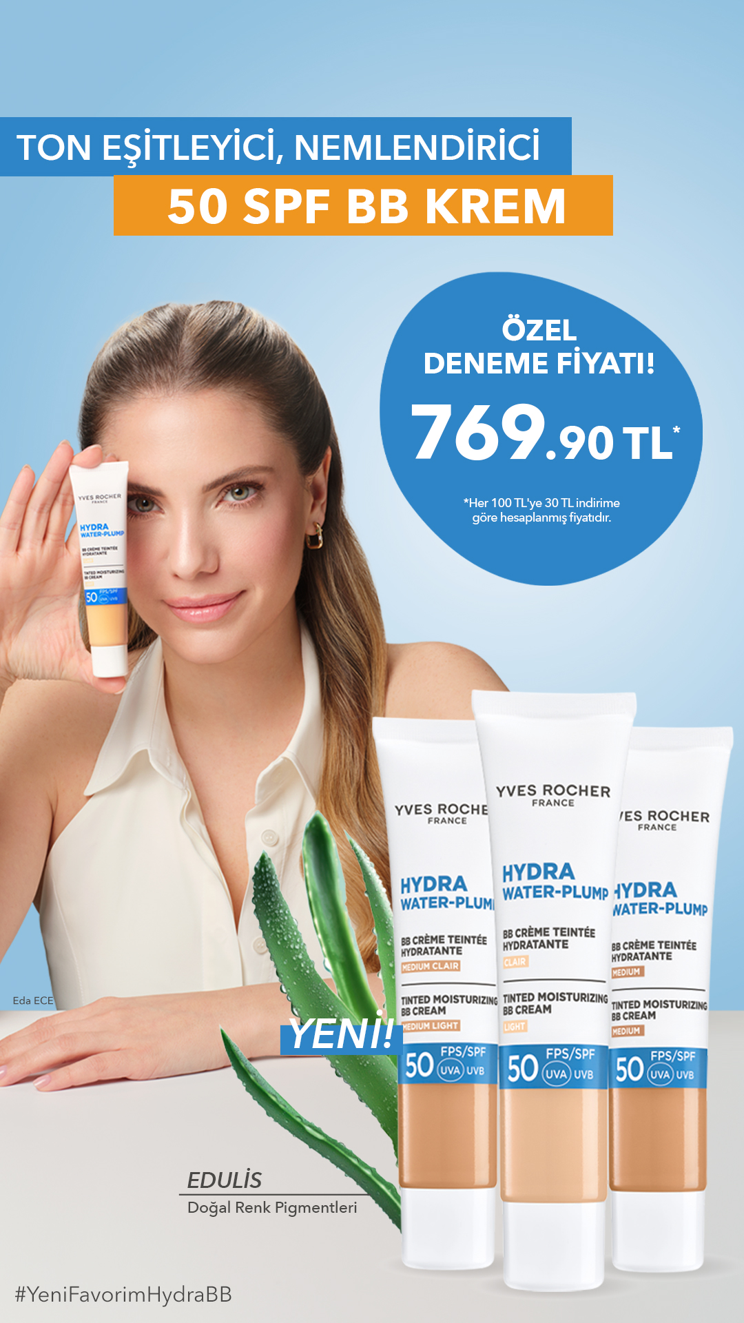 Yves Rocher Türkiye Facebook ad from May 31, 2026