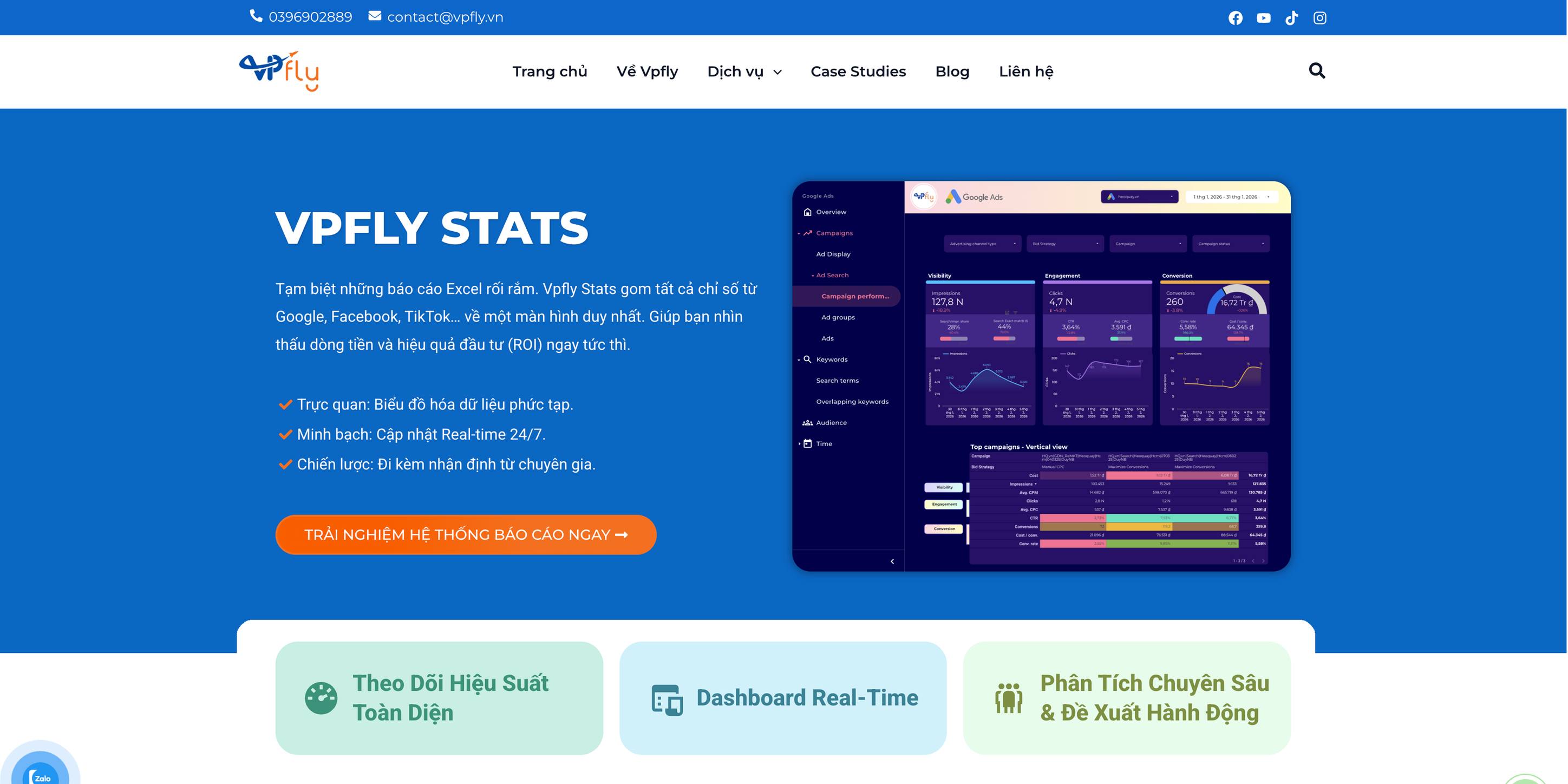 Vpfly Agency Facebook ad: BẠN ĐANG QUẢN LÝ MARKETING BẰNG CẢM TÍNH…