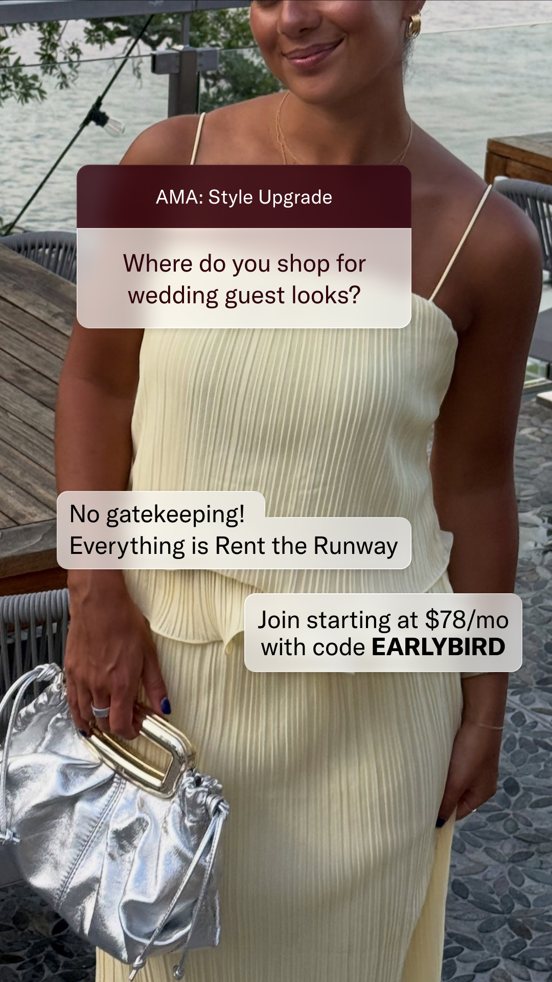 Rent The Runway Facebook ad
