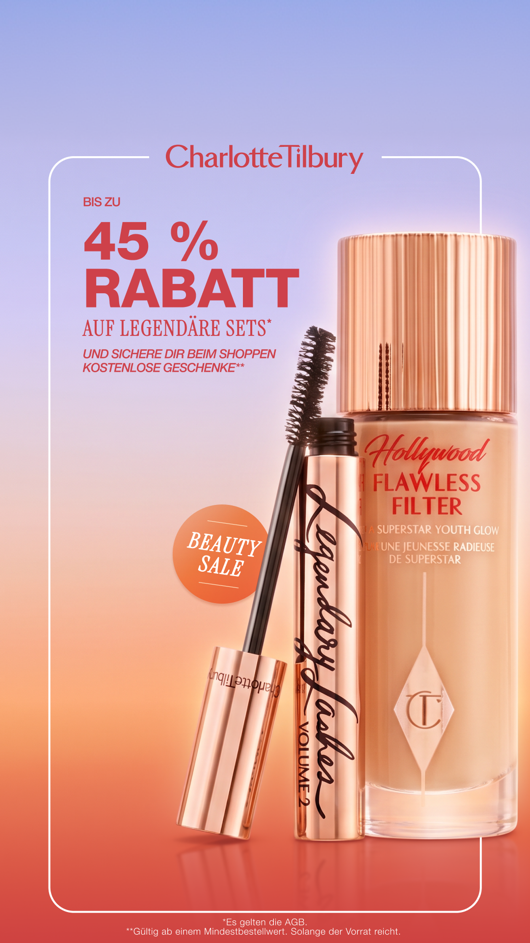 Charlotte Tilbury Facebook ad