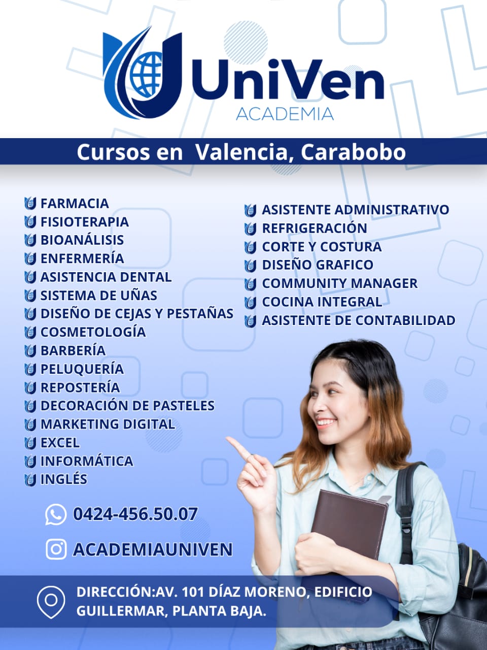 Academia UniVen Facebook ad