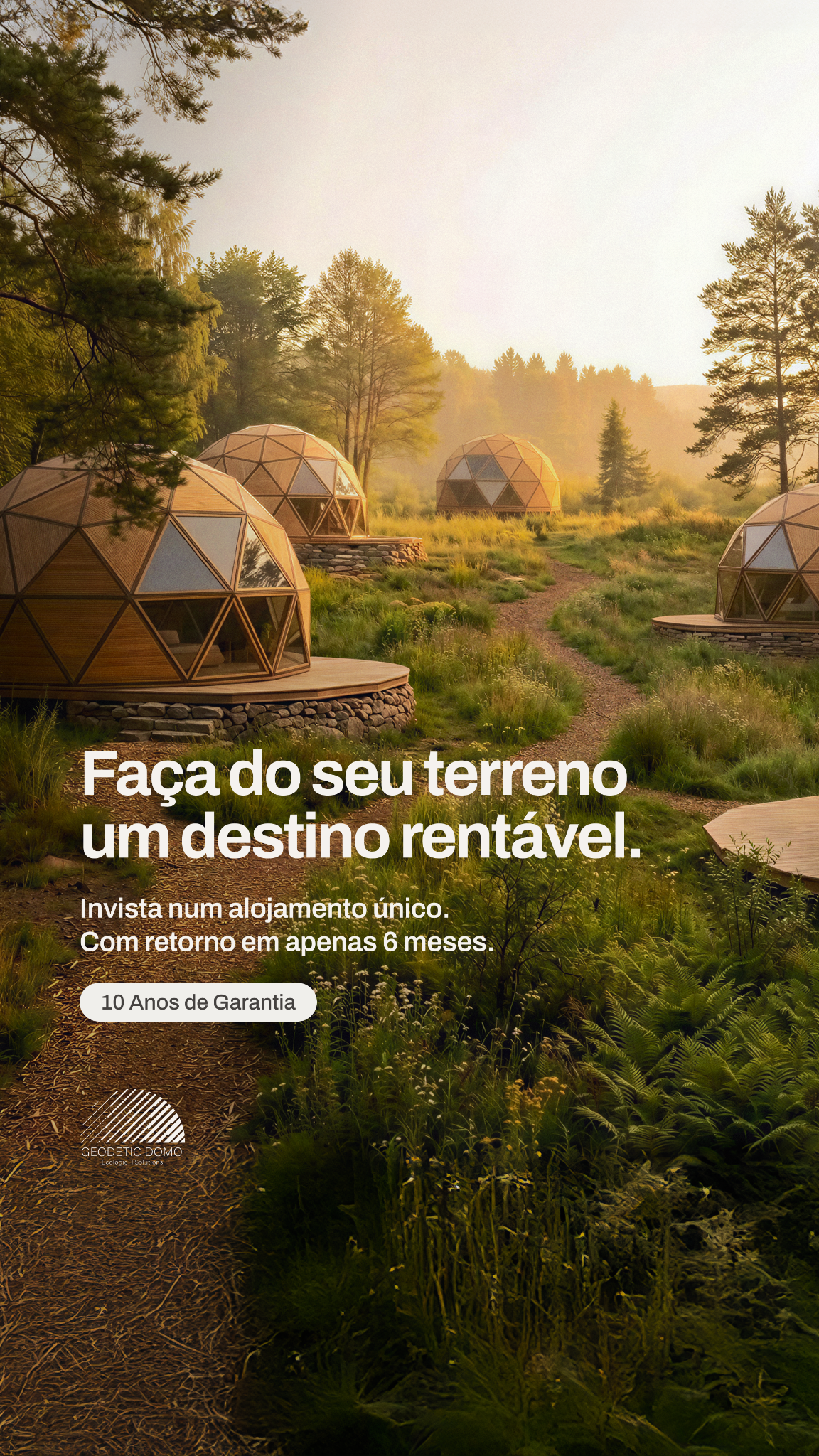 Geodetic Domo Facebook ad from Feb 16, 2026