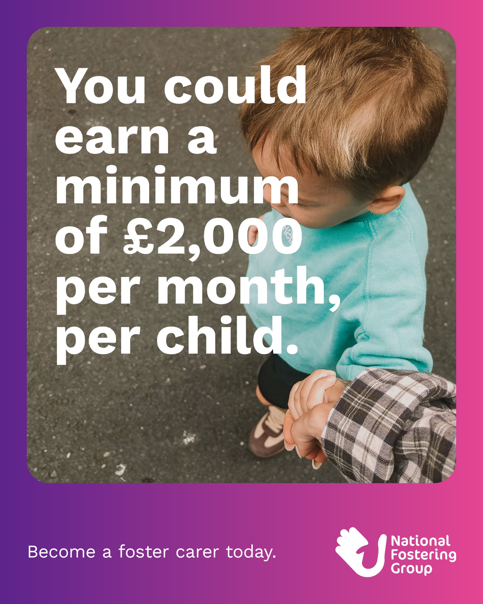 National Fostering Group Facebook ad