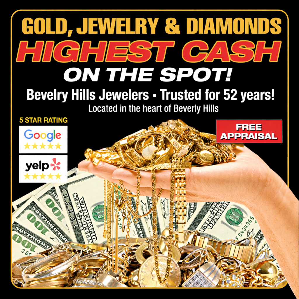 Beverly Hills Jewelers Facebook ad: Your Jewelry Deserves More. So Do You.