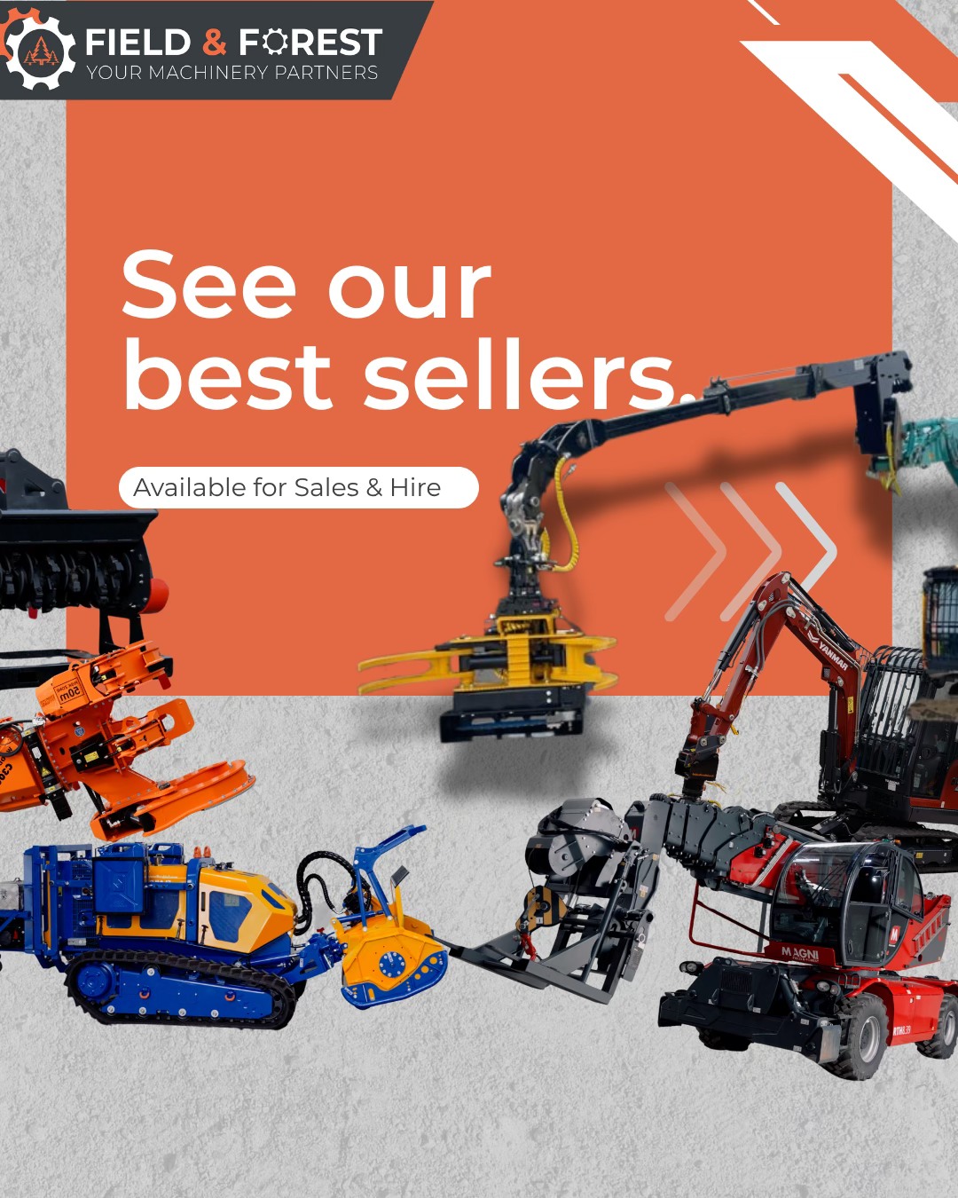 Field & Forest Machinery LTD Facebook ad: Field and Forest is a forestry machinery and…