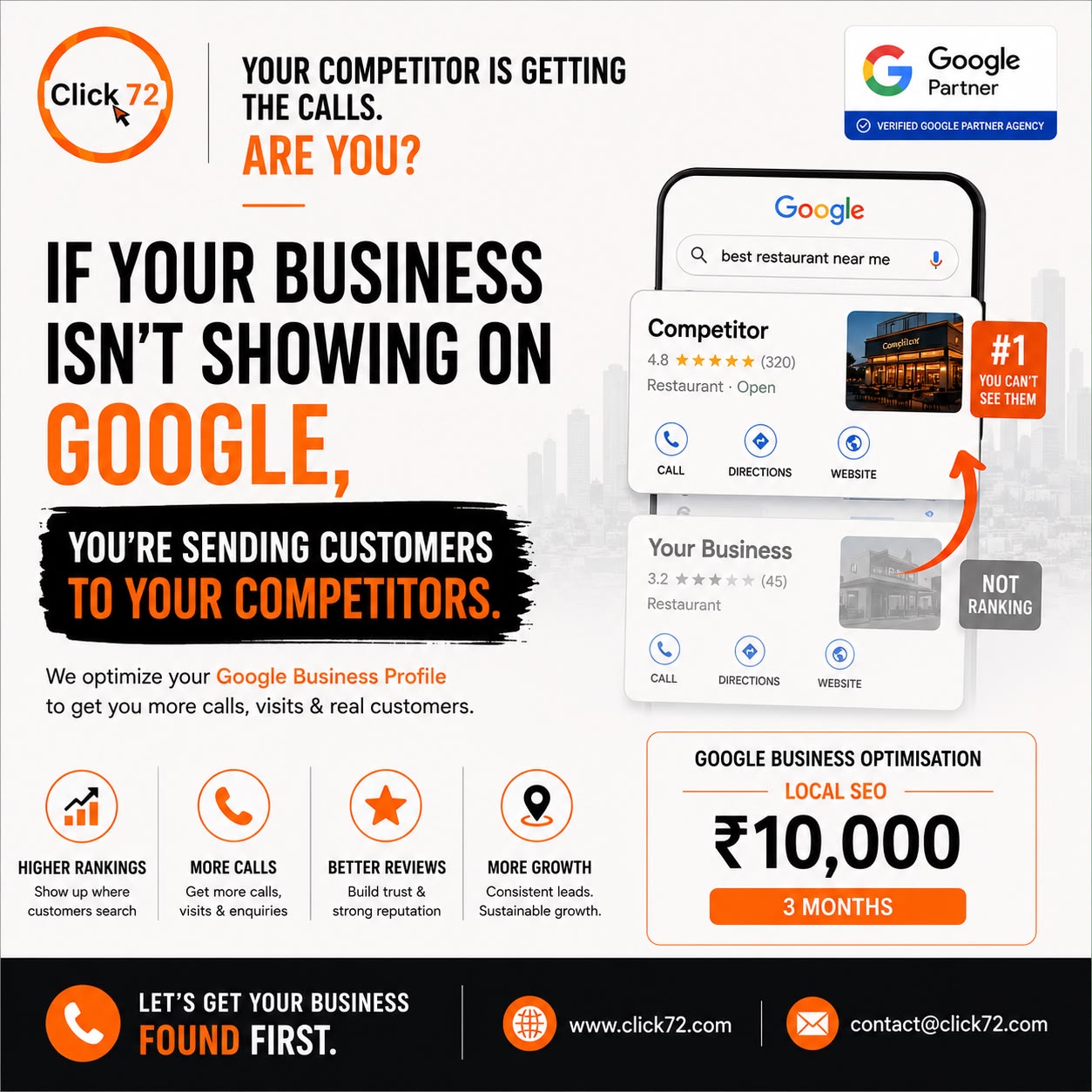 Click 72 Facebook ad