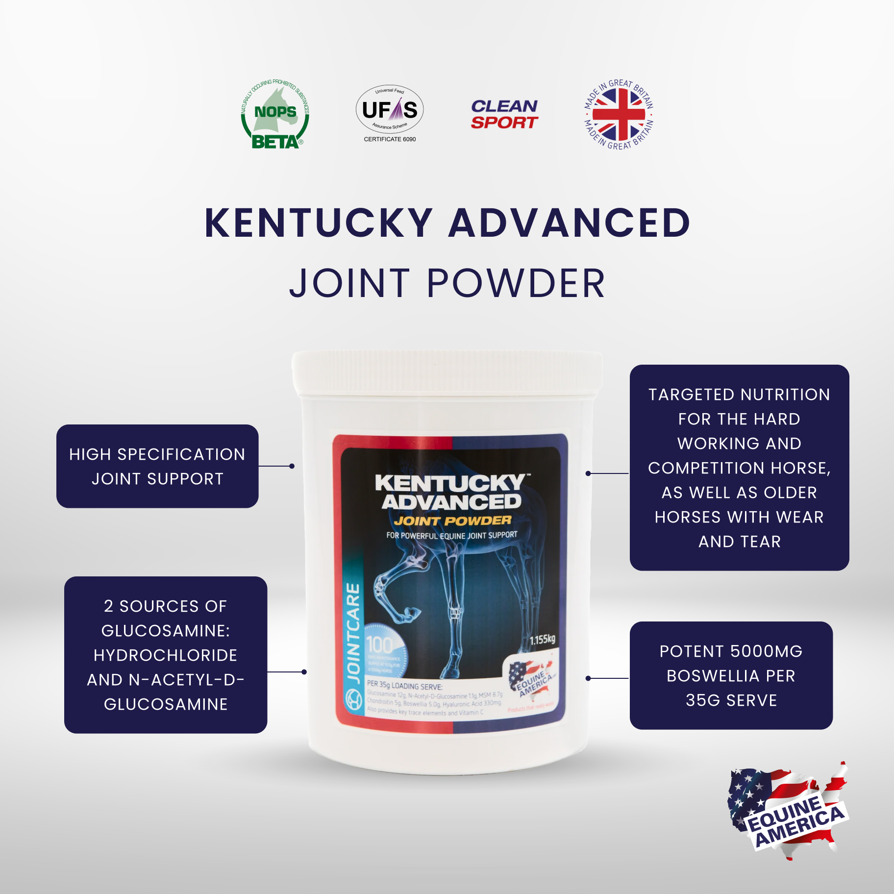 Equine America UK Ltd Facebook ad