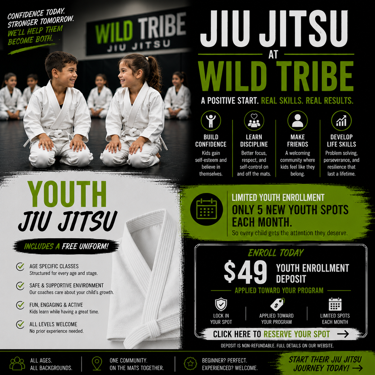 Wild Tribe Academy Facebook ad