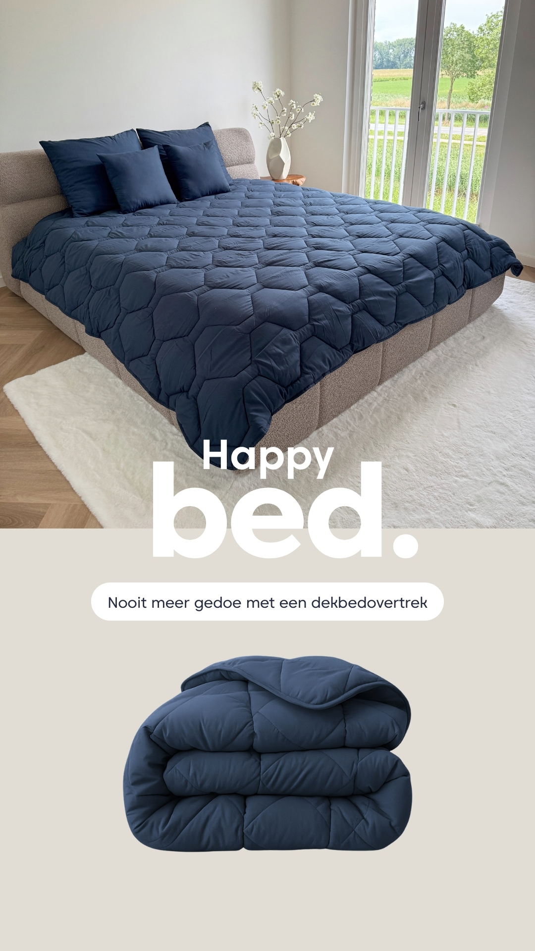 HappyBed Facebook ad