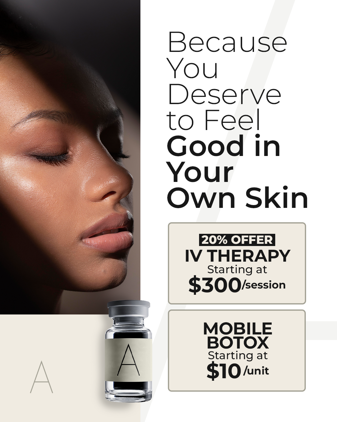 Amber Medical Facebook ad: Get Started